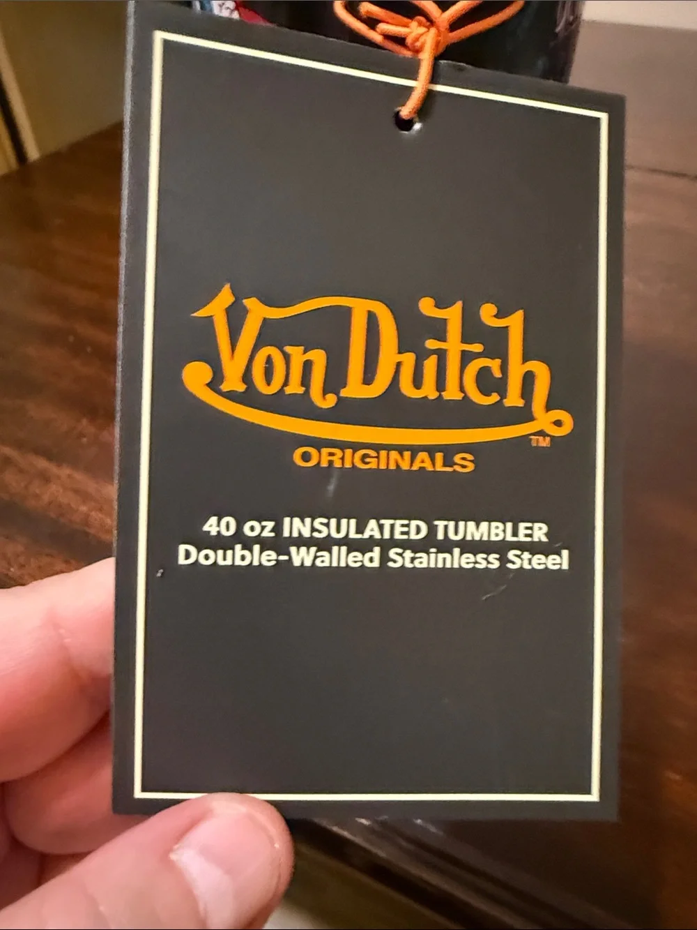 NWT Von Dutch 40oz Danger in My Veins
